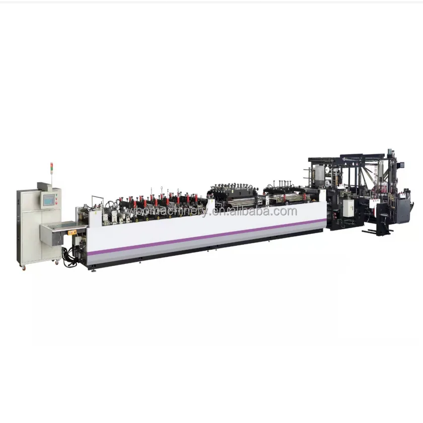 2021 CE two sides sealing PE EPE foam air bubble film poly mailer envelope pouch bag making machine