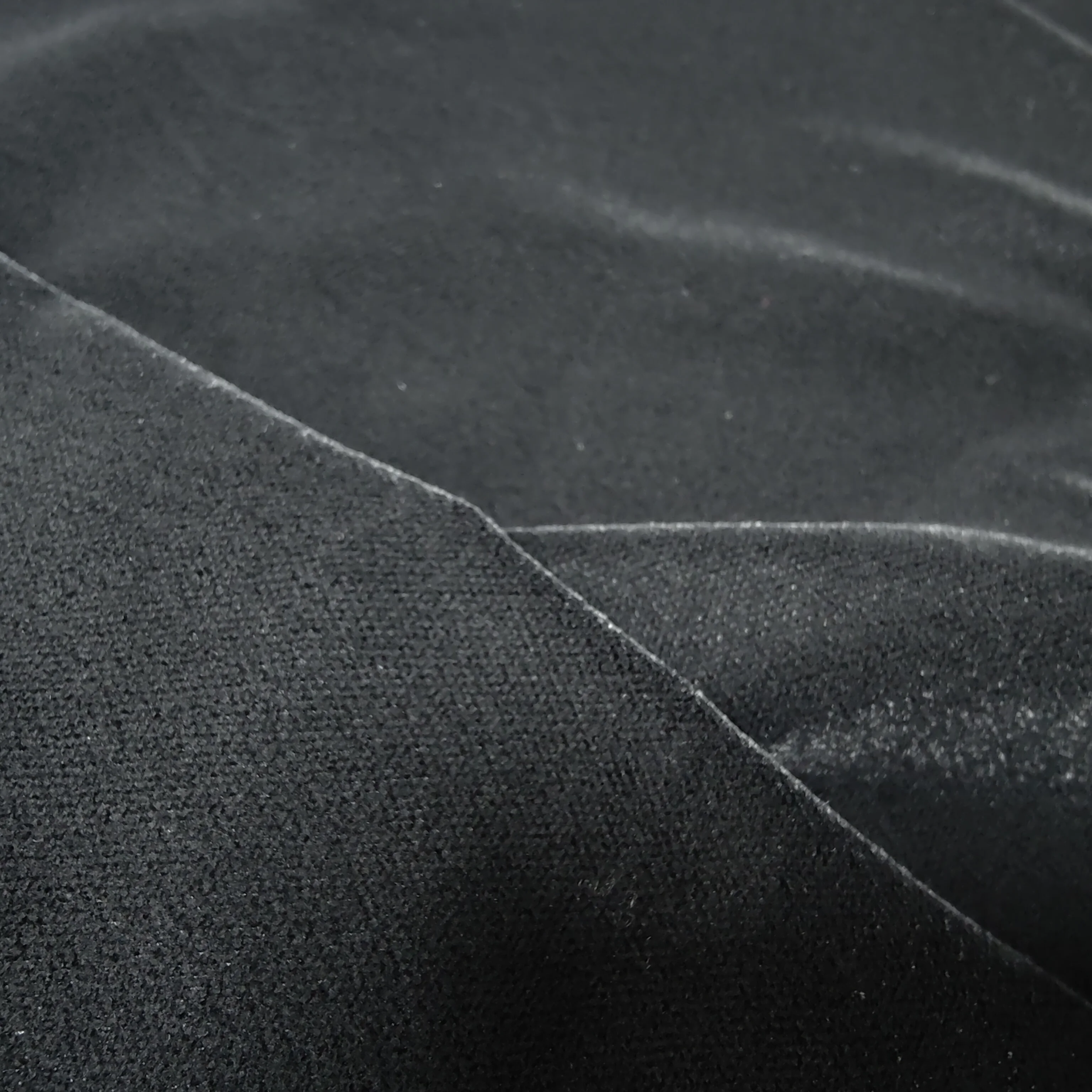 PENGDA SEDRA Tex Luxury Micro Velvet 5000 Korean Formal Black Velvet 100% Polyester Fabric For Abaya Dress