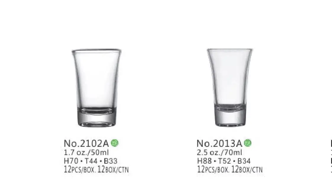 Very cheap Custom logo1.5oz Blank sublimated tequila Shot glass Shot glass wedding bar