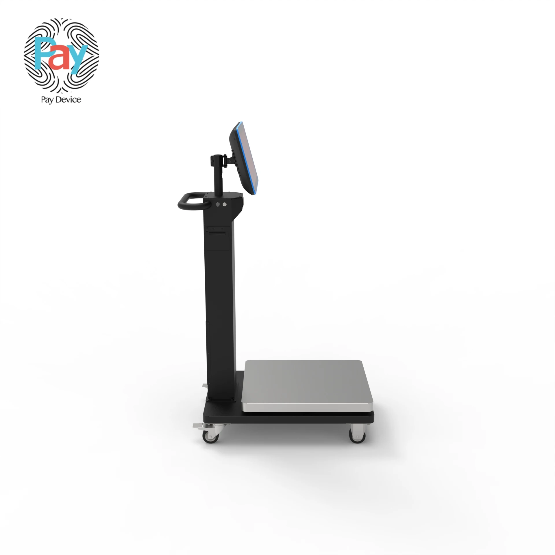 15.6 Inch 50kg 58mm WiFi & Bluetooth Connectivity Mobile Electronic Printer Scale