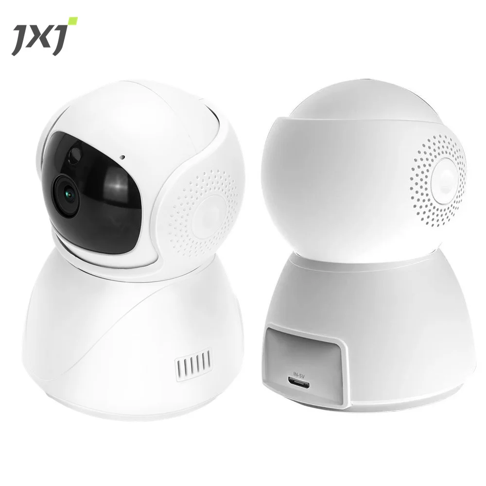 JXJ монитор для наблюдения дома родителей детей домашних животных облако SD Смарт автоматическое отслеживание Беспроводная мини веб-камера PTZ IP CCTV камера поставщик