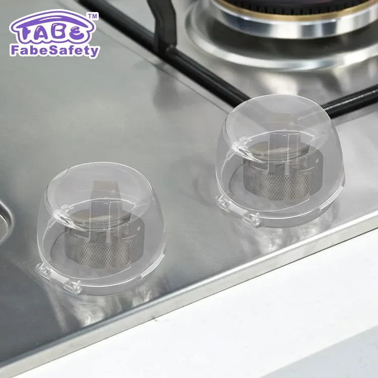 Clear Kitchen Stove Knob Cover with Gas Shield Protection Baby Gift Cooker Switch Cover