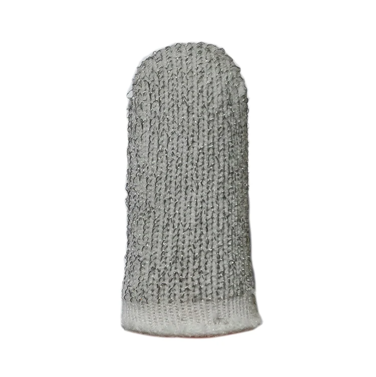 Новинка 2022, игровые напальчники из стекловолокна и серебряного волокна, напальчники для мобильных игр с защитой от пота