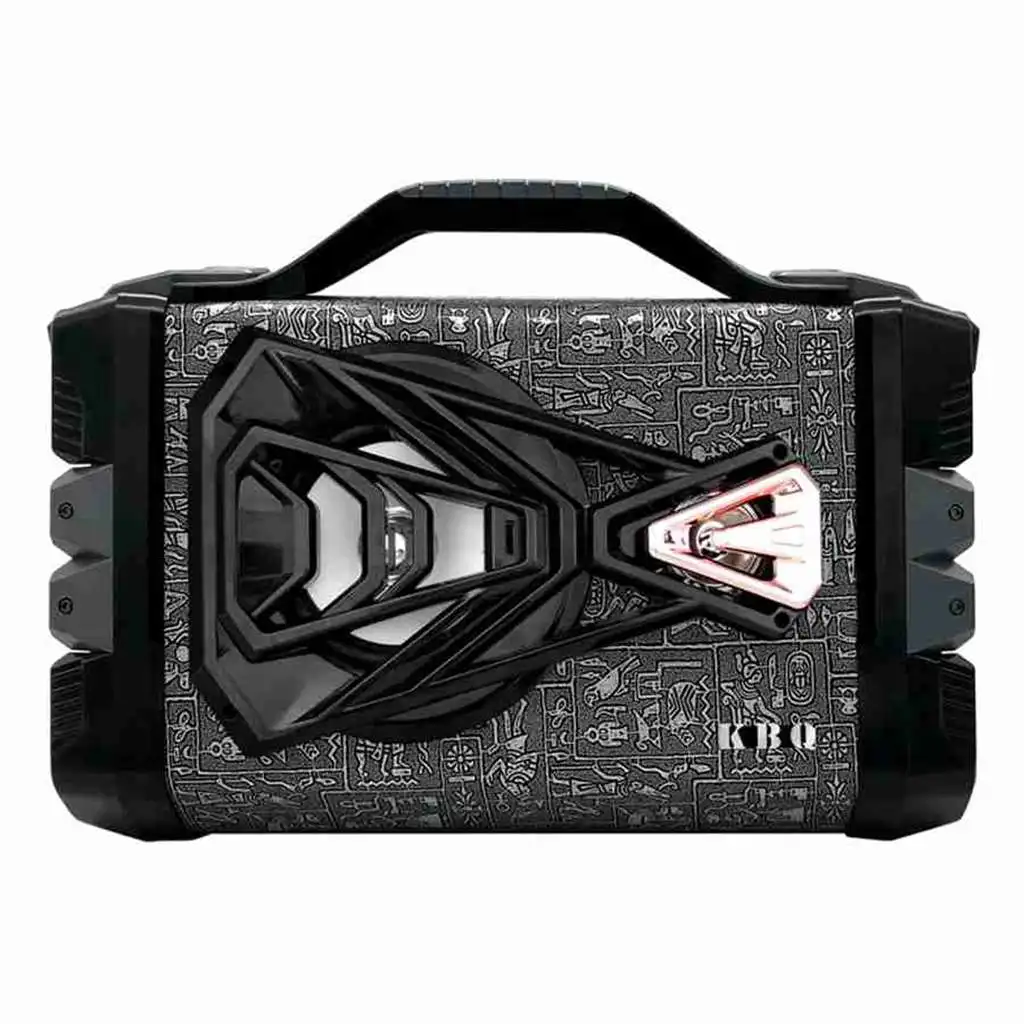 Graffiti Bluetooth speaker with Fm SD TF card mic input for karaoke Record function