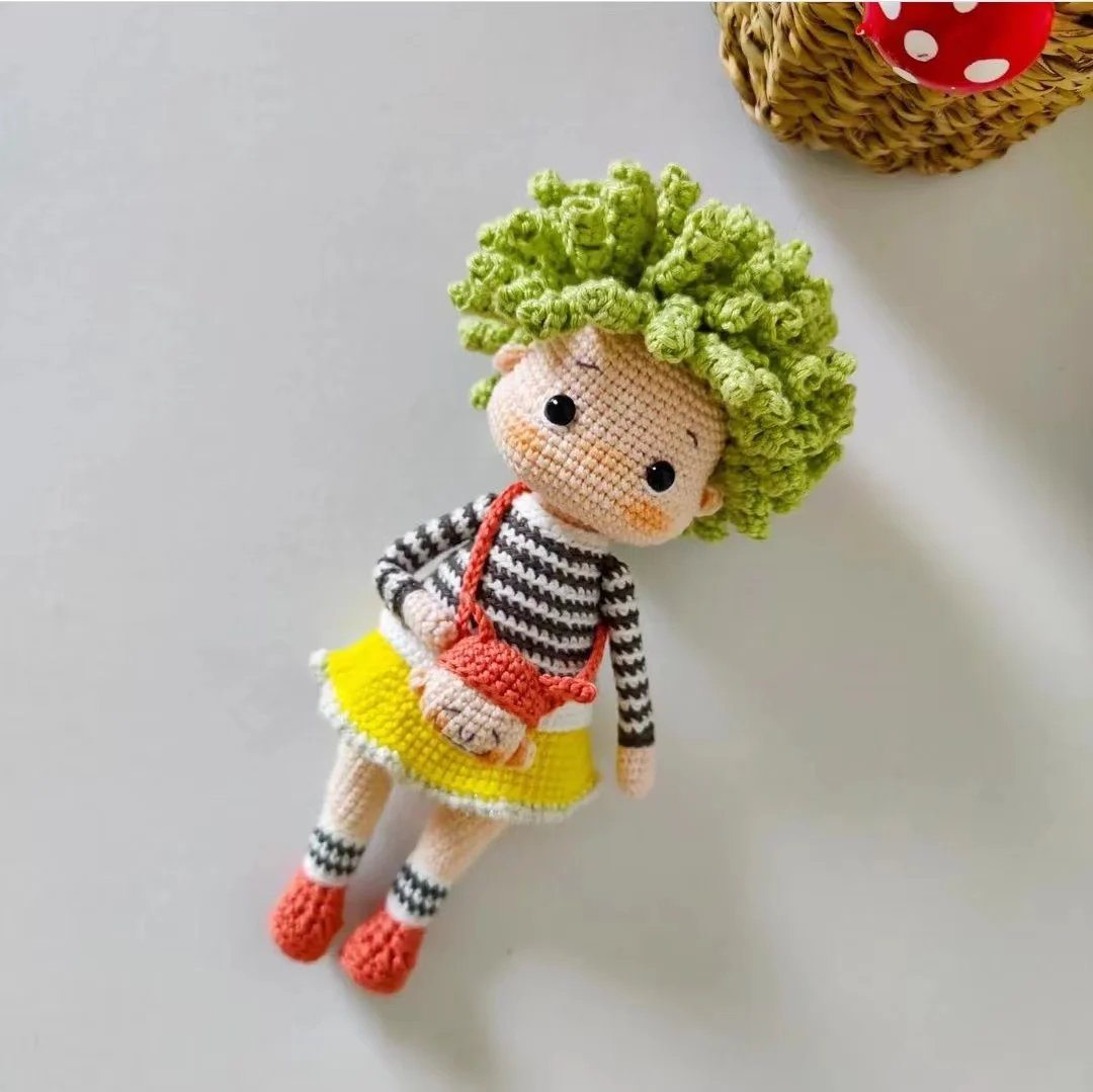 New Arrival Amgurumi Customized Handmade Crocheted Dolls for Kids Gift