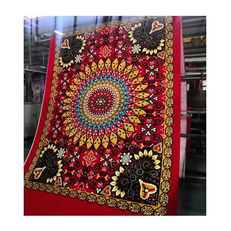 Indonesia Style Super Soft Cloud Carpet Mink Carpet with Sponge and Anti-slip Backing