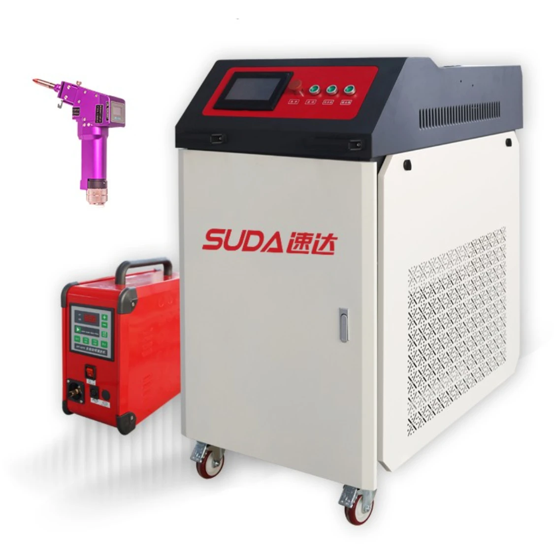 SUDA Portable 1500w 2000w Laser Welding Machine with Automatic Wire Feeding