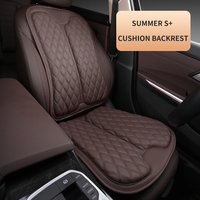 Factory direct sale car interior accessories multi-color waterproof full set car leather seat cover luxury car seat cover