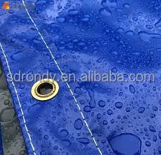 18oz Tarps Waterproof Cover Other Fabric Coating Plain 15-20 Days Coated Tarpaulin Custom Tarpaulin Pvc Woven PVC Blue Color