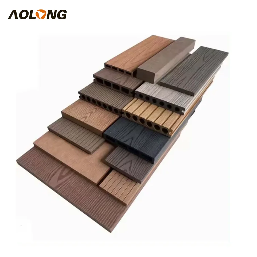 AOLONG New Technology WPC Decking 3d Embossed Wood Plastic Composite Outdoor Wpc Composite Decking