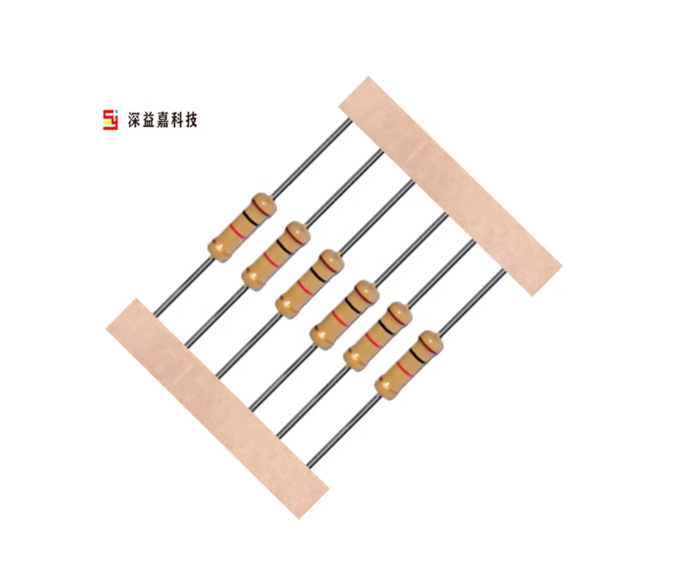 resistor carbon film 1/8W 1/4W 1/2W 1W 1R-10M, 1R-10M resistance 5%