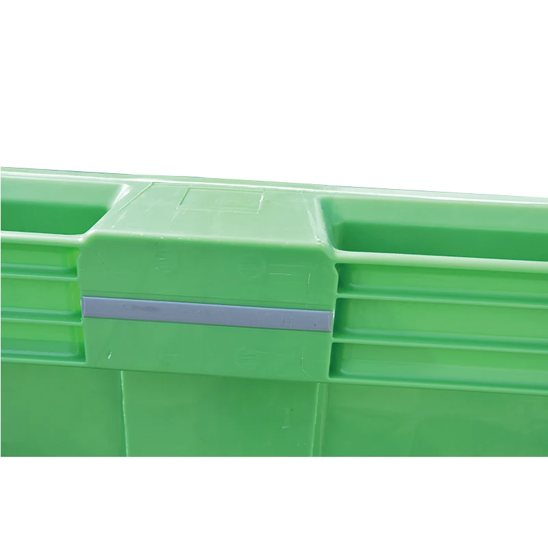 Hygienic Closed Deck Moisture-Proof Single Faced Stackable Rack Able Plastic Pallet