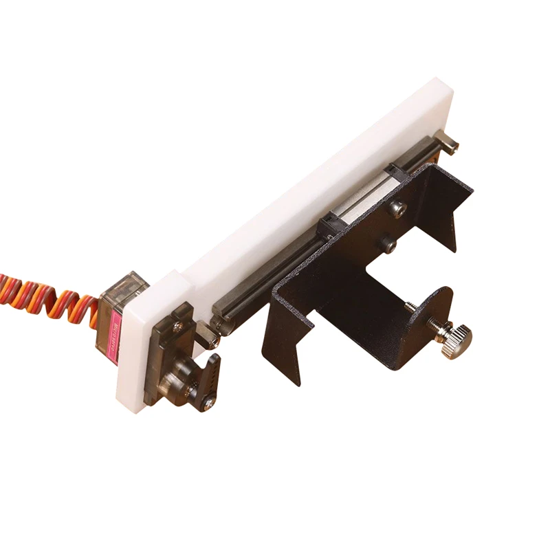 DIY plotter drawing machine pen holder fixture device laser writing machine parts with control servo and square guide rail up do