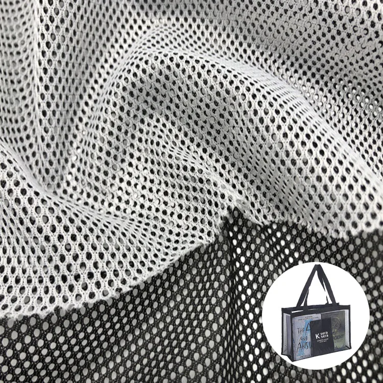 Hot Selling Item100% Polyester Lining Mosquito Net Mesh Fabric Reusable Produce Mesh Bags Net Bag For Grocery Sportswear
