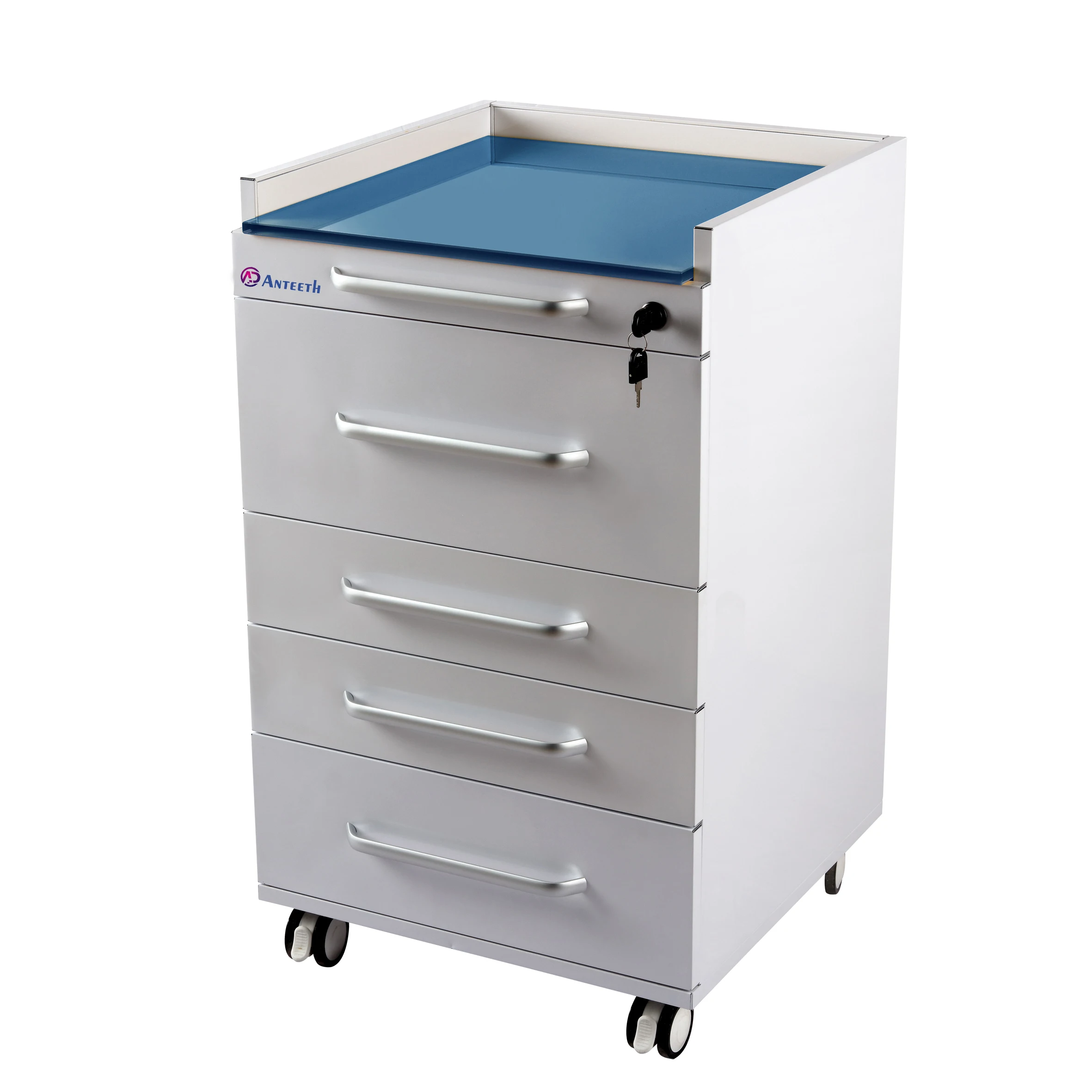 Yimmi 4 Drawers Customize Movable Dental Cabinet Hospital Laboratory Dental Clinic Cabinet Office Beauty Modern Dental Cabinet