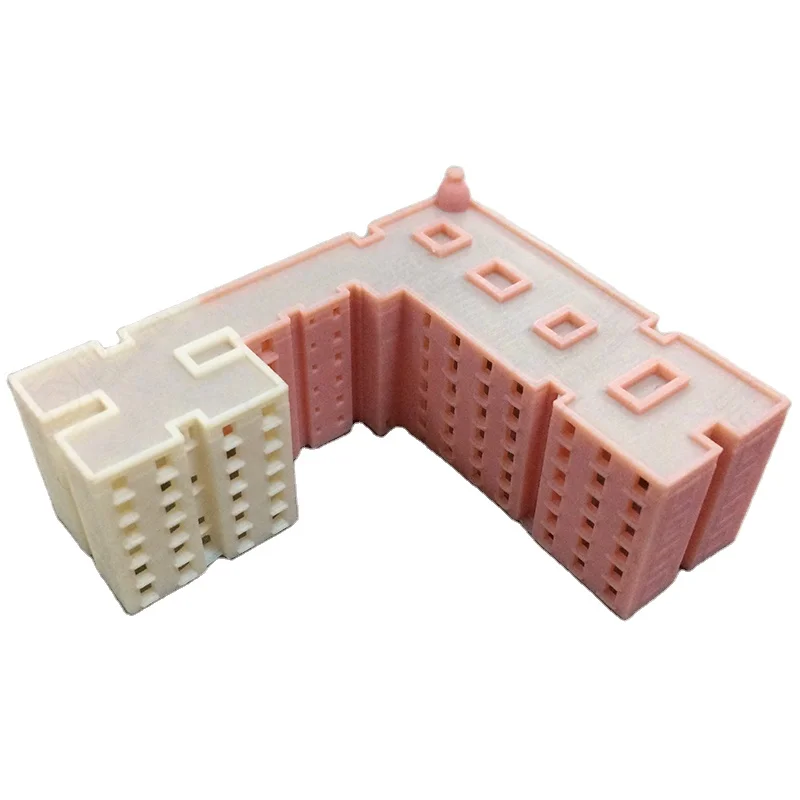 Пользовательские полноцветные 3d-печатные фигурки, быстрый прототип, красочная модель из смолы, услуги 3D-печати