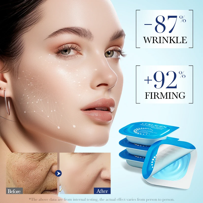 FAYANKOU Private Label Korean Collagen Anti-Wrinkle Mud Mask Repairing Smooth And Moisturizing Jelly Pudding Clay Facial Mask