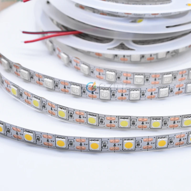 wholesale waterproof 3014 2835 smart tape strip lights 5m 60leds/m 24 5 12 v led strip light 5050 with remote
