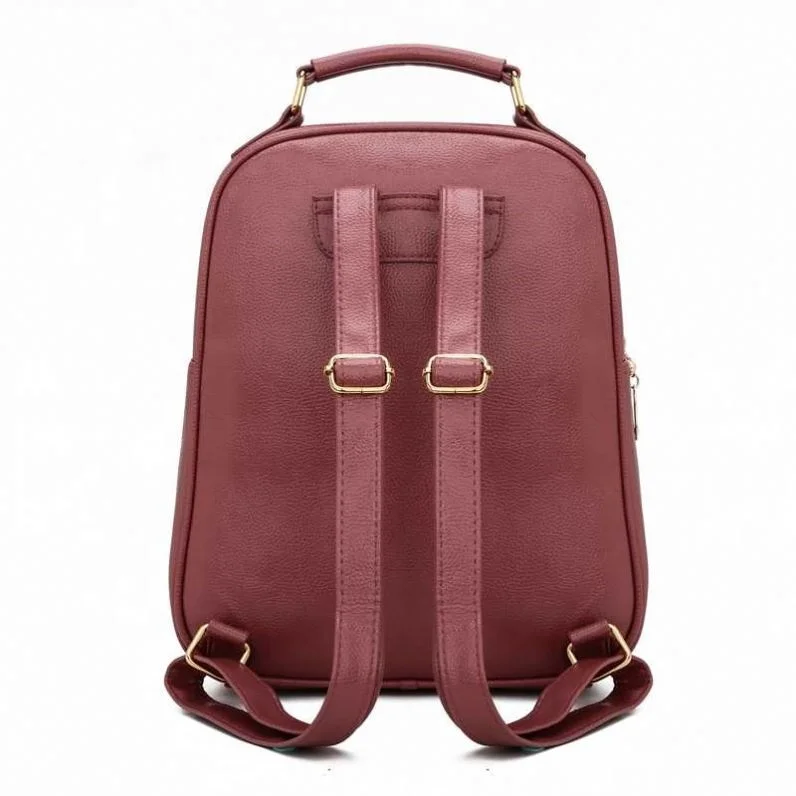 Backpacks School Bags Teenage For Girls Designer Lady Casual Bagpack Fashion Women Leather Backpack Female Student Shoulder Bag