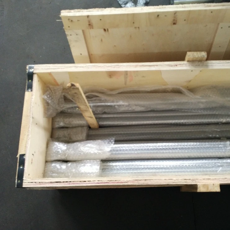 CK45 ST52 20MNV6 42CRMO4 40CR Carbon and Alloy Steel Hard Chrome Plated Piston Rod