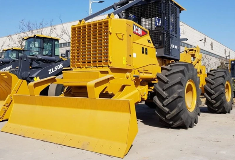 Top Brand New 240HP Forest Wheel Log Skidder Tree Cutting Machine Skidder XC360