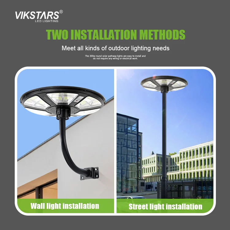 300W Popular Best Sales External Outdoor Solar Powered Backyard Lights With IP65 Waterproof