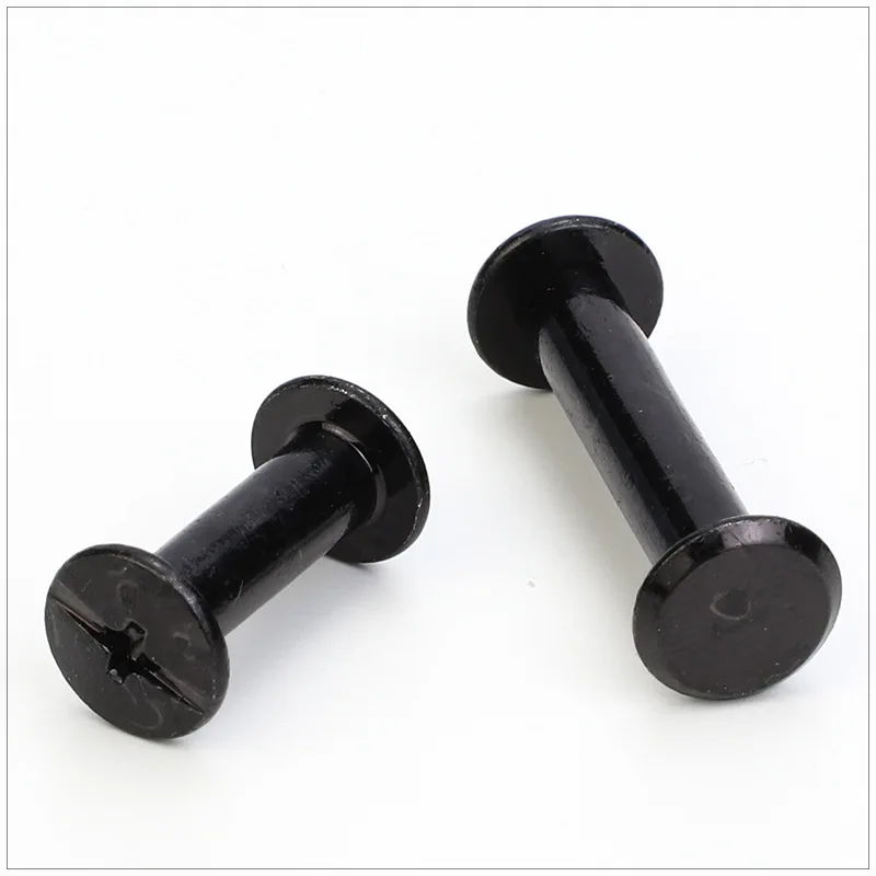 OEM M3 Slotted Small Black Chicago Book Screw Binding Screws