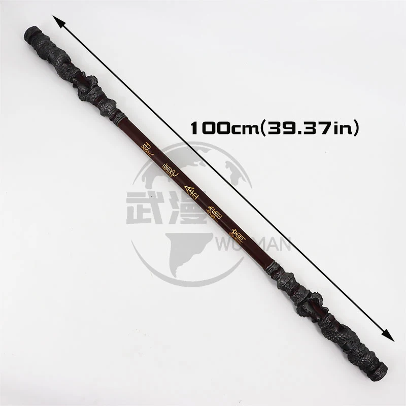 Durable Role Playing Safety Weapon Polyurethane Black Myth Wukong Golden Cudgel