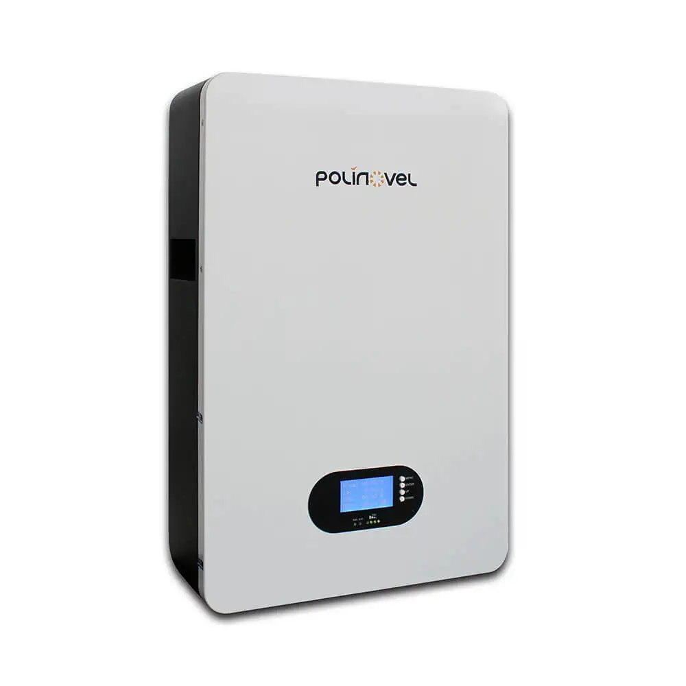 Polinovel 48V 100Ah Lifepo4 Wall Mounted Baterias De Litio 100Amperes Battery