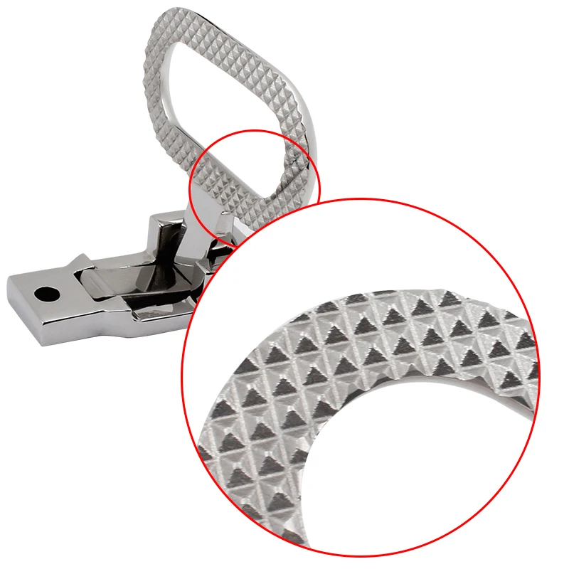 High quality 316 sailboat sail boating accessoires non-slip folding mast step stainless steel marine hardware