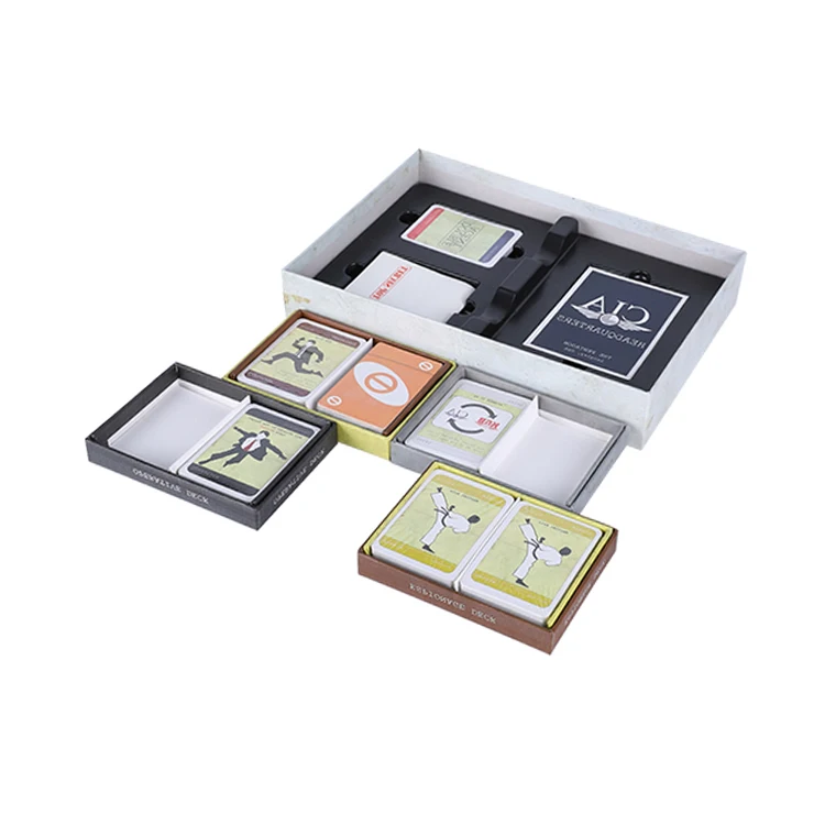 Custom Design Printing Best Quality Paper Adult Card Games Party Desktop Games Patchwork Board Game Manufacturer