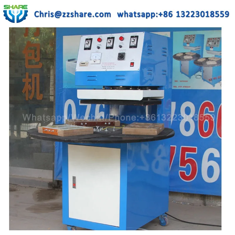 Bliser тепла запайки небольшой ручной bliser упаковочная машина