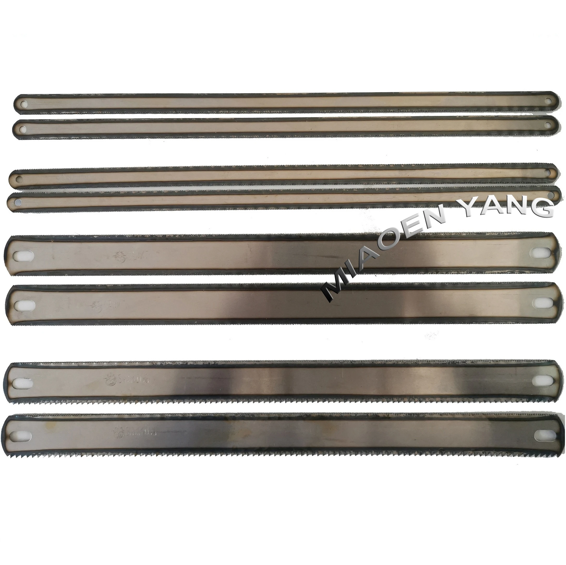 300mm hacksaw blade / carbon steel flexible hack saw blade double teeth hacksaw blade