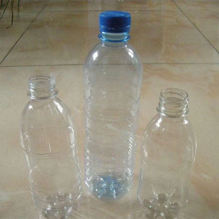 Hot washed PET bottle scrap in bale