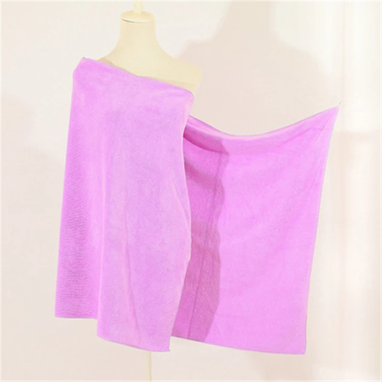 Superfine Fiber Bath Towel Female Absorbent 70 * 140 Korea Three Seconds Quick-Drying Luxury Beach Large Towel