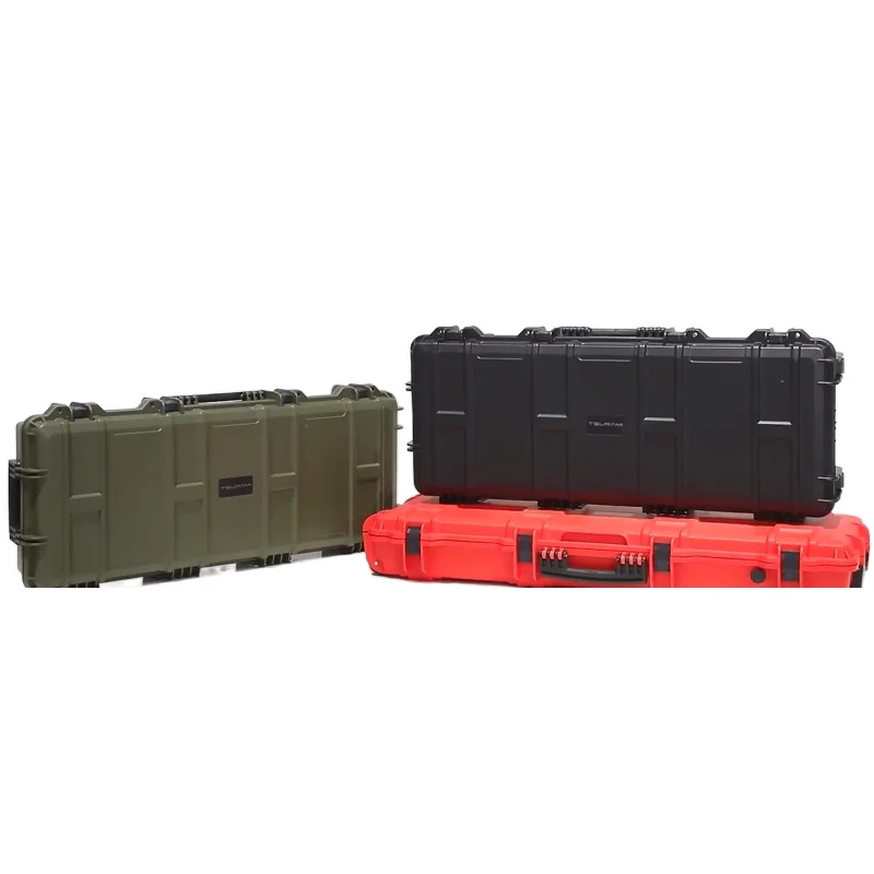 Wholesales Gun box  recurve bow case plastic waterproof case foam gun case