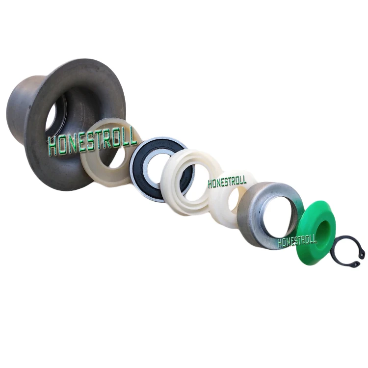 Custom Casting Metal Plastic Bearing Housing For Conveyor Roller Idler