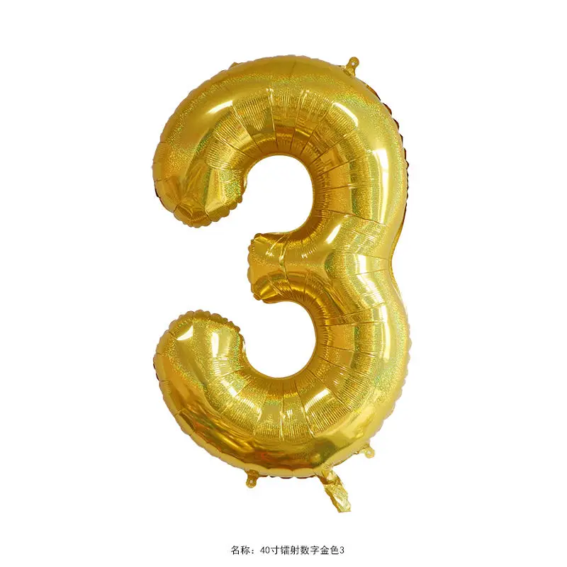 Birthday Shaped Birthday Balloons Alphabet Helium Metallic Gold Letters And Number Foil Balloon