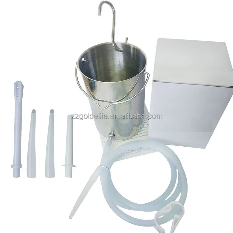 2L enema kit bucket colon cleanse bucket