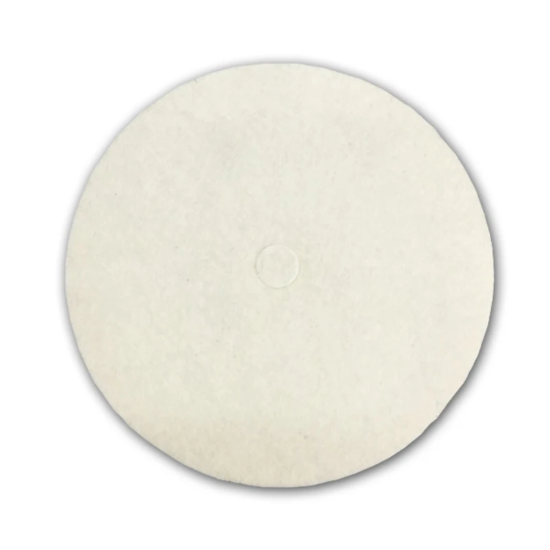 Wool hair polishing wheel industrial material non-woven wool felt hot buffing ss hand grinding