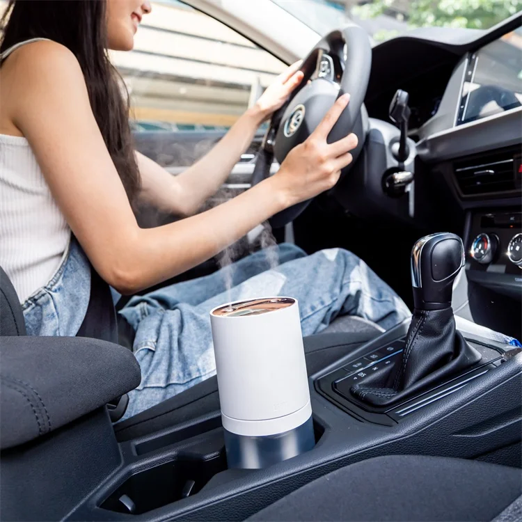 S07 hot sale USB charging mist night light humidifier 450ml large spray car home air dual spray humidifier