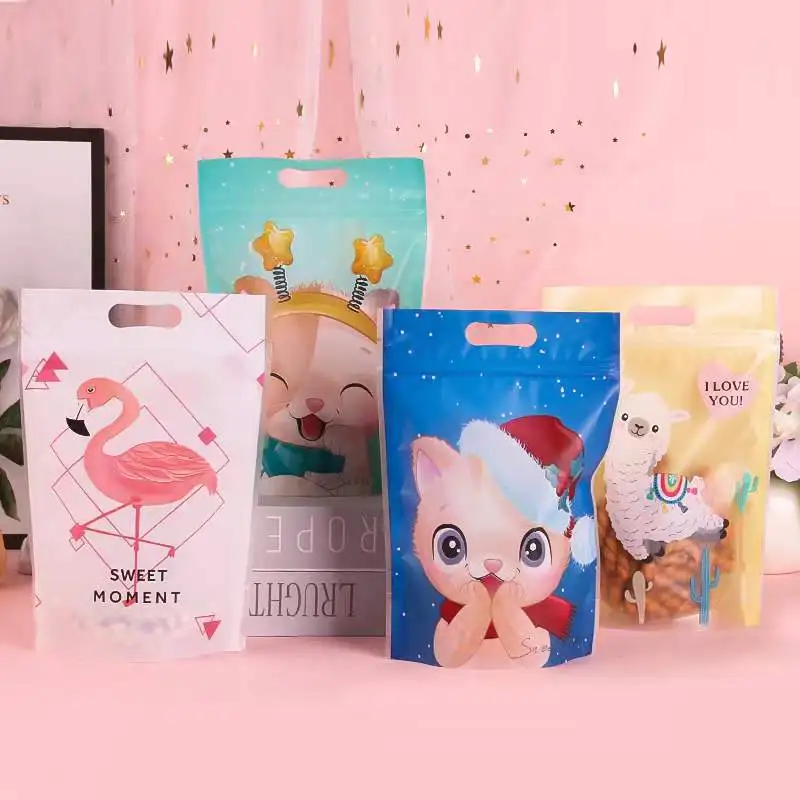 Direct Print Branded Mylar Smell Proof Ziplock Candy Gummies Edible Packaging Bags