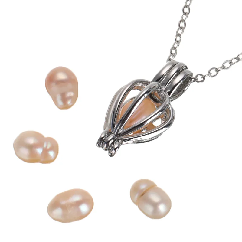 Blue Sky Yellow Flower DIY Wish Love oyster Canned Pearl Necklace Jewelry Gift Blind Box Set for Christmas Gifts by Air Shipping