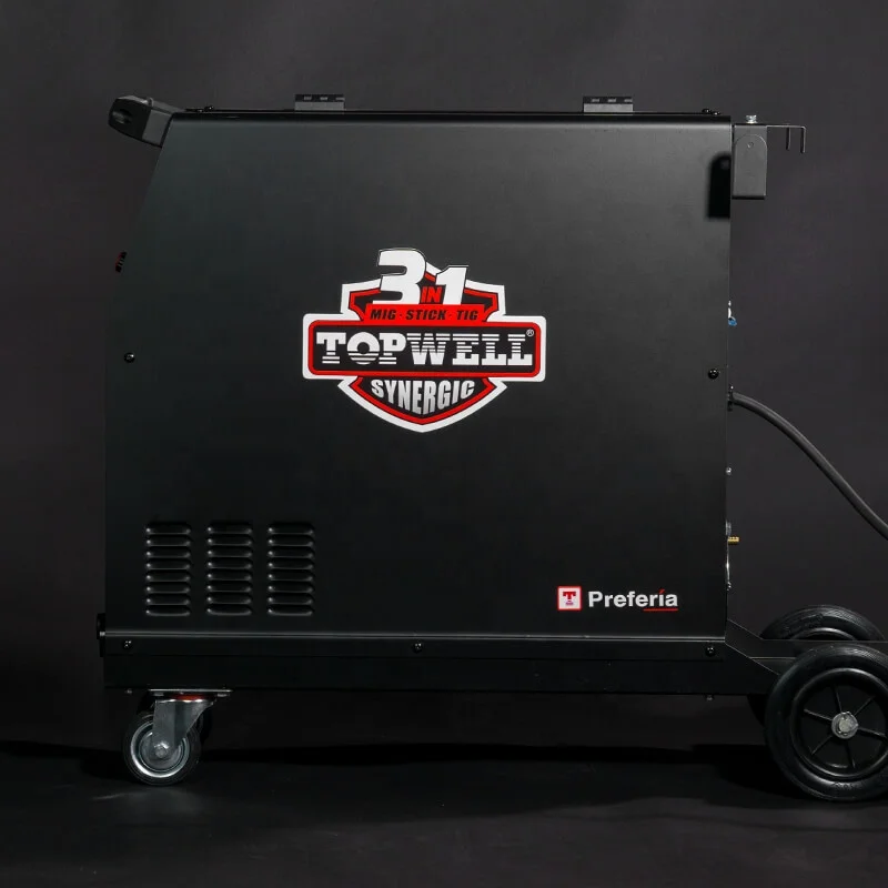 TOPWELL PROMIG 250SYN Dpulse для мастерской использования двойной импульсный mig