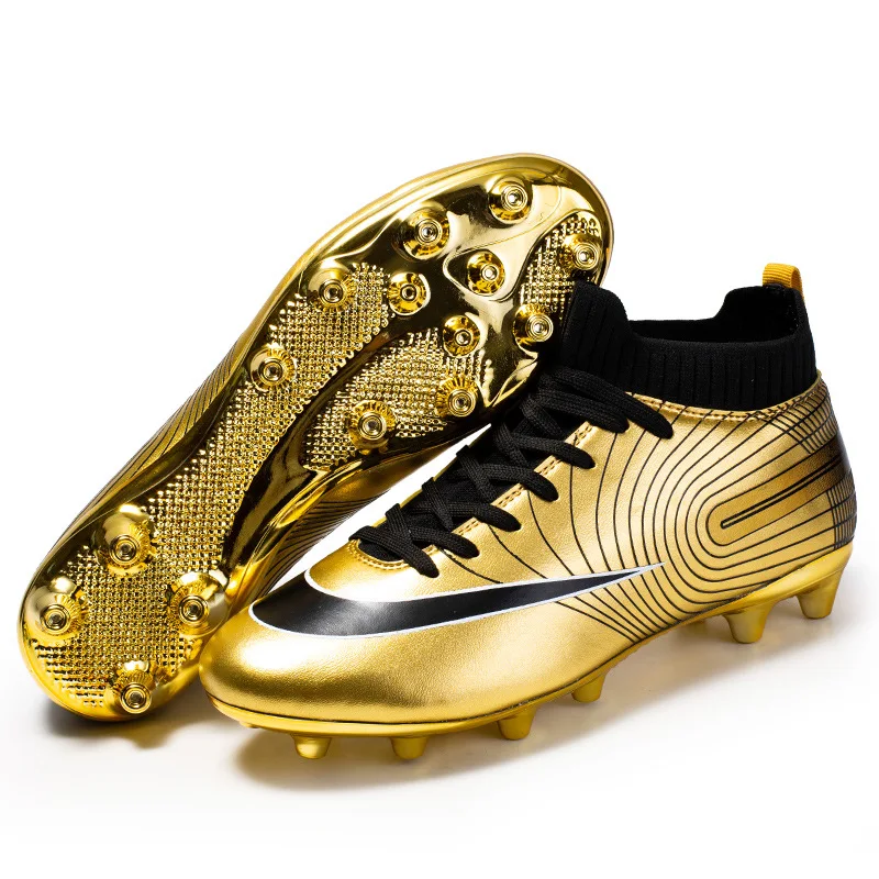 Men Soccer Shoes Football Boots Training Match Sneakers Futsal Professional Non Slip Soft