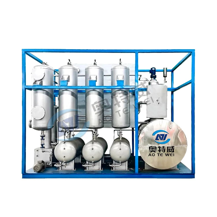 Highly productive Catalyst Distillation Column with Wax Removewaste engine oil to base oil manufacturing plant