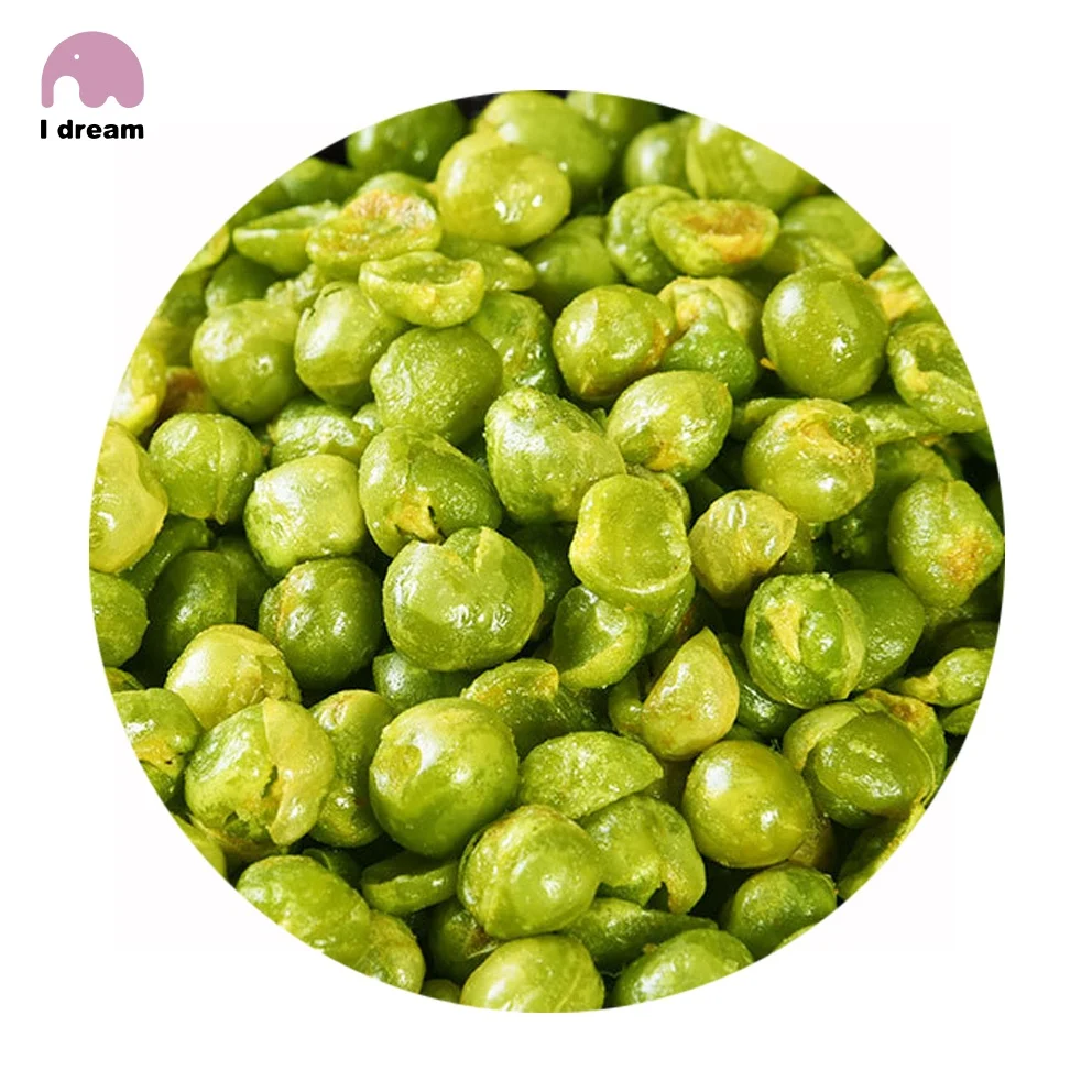 Горячая Распродажа от производителя, жареные зеленые бобы с покрытием для здоровых закусок