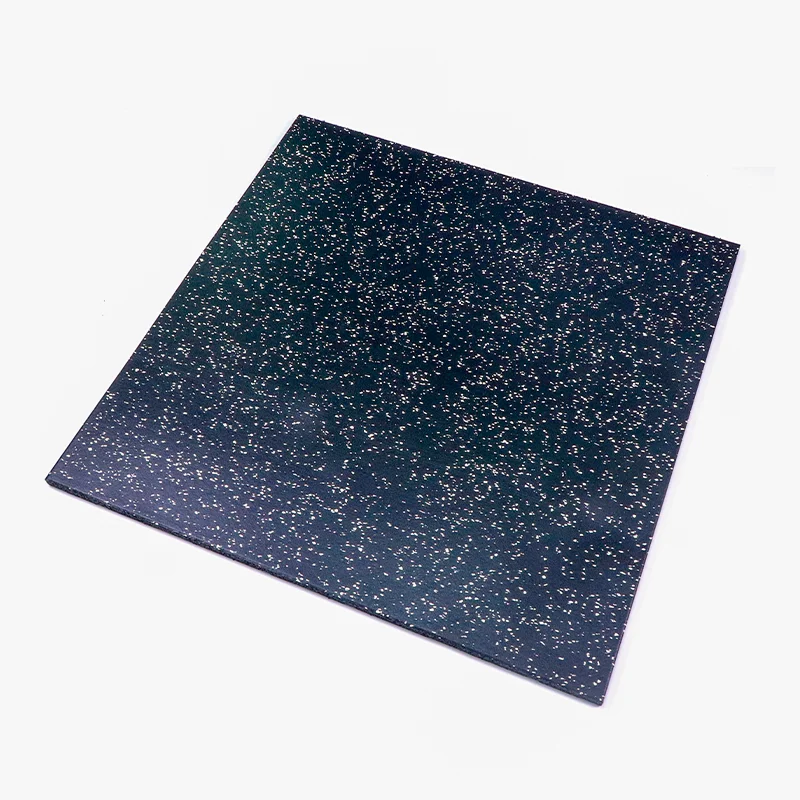 50*50*3.5cm Gym Rubber Ground Pad Anti -sliding Shock -absorbing Ground Rubber Indoor Fitness Equipment Sound -proof Pad Floor