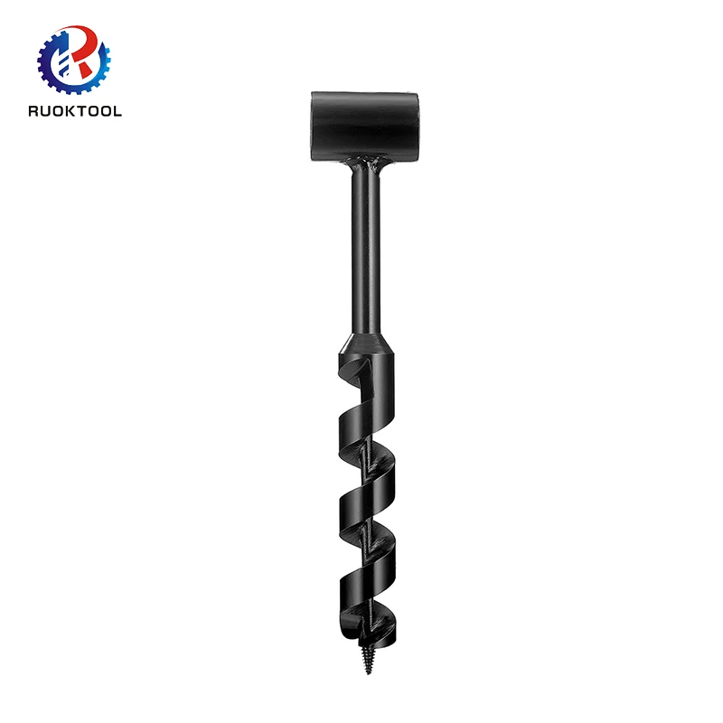 Cobalt Steel Alloys Manual Percer Settlers Wrench Wood Auger Drill Bit For Survival In The Wild