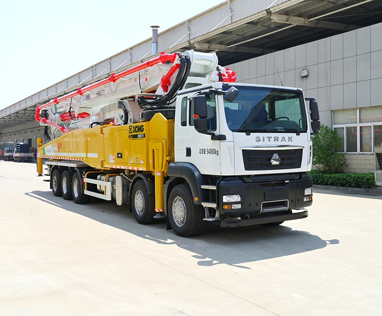 XCMG Official 67 Meter Concrete Pump Machine HB67V Truck-mounted Concrete Pump Price